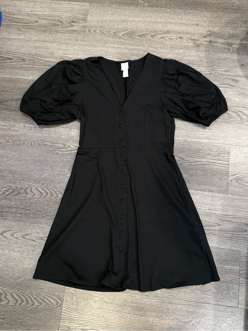 Thick cotton button down dress
